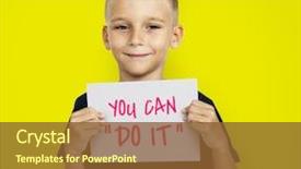  Presentation with row of air conditioners - PPT theme featuring cigars in a row close background and a tawny brown colored foreground