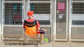  Presentation with cincinnati - Slide deck enhanced with cincinnati-ohio-august-29-2020 background and a coral colored foreground