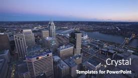  Presentation with cincinnati - Presentation design with cincinnati-ohio-december-18-2015 background and a tawny brown colored foreground