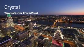  Presentation with cincinnati - Colorful PPT theme enhanced with cincinnati-ohio-december-18-2015 backdrop and a ocean colored foreground