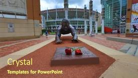  Presentation with cincinnati - Amazing presentation theme having cincinnati-ohio-june-18-2017 backdrop and a tawny brown colored foreground