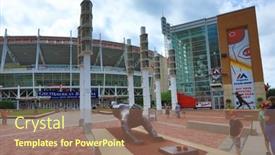  Presentation with cincinnati - Beautiful presentation featuring cincinnati-ohio-june-18-2017 backdrop and a coral colored foreground