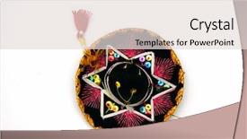  Presentation with mexican - Presentation theme having fashionchica - beautiful mexican hat isolated background and a lemonade colored foreground