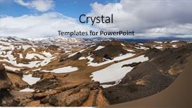  Presentation with vietnam culture popular tourist destination - Audience pleasing slide set consisting of cinder - panoramic view of askja caldera backdrop and a light blue colored foreground