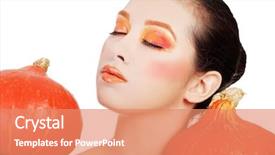  Presentation with orange - Amazing theme having jewelry bracelet female on a white background modern fashion amulets jewelry macro retro style backdrop and a gray colored foreground