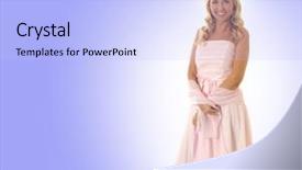  Presentation with prince princess fairy - Amazing slide set having cinderella - young beautiful princess isolated backdrop and a light blue colored foreground