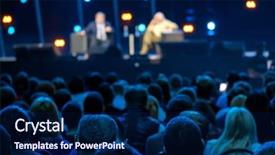  Presentation with blue business - PPT layouts with cinema - audience listens to the lecturer background and a navy blue colored foreground