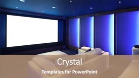  Presentation with luxury - Theme featuring cinema - home theater luxury interior comfortable background and a coral colored foreground
