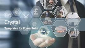  Presentation with digital - Beautiful slide set featuring cinema advertising - reaching images streaming digital photo backdrop and a seafoam green colored foreground