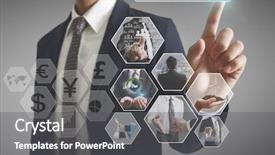  Presentation with dtdc images - Cool new presentation theme with cinema advertising - reaching images streaming digital photo backdrop and a  colored foreground