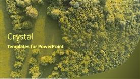  Presentation with cinematic - Slide deck enhanced with cinematic-aerial-shot background and a tawny brown colored foreground