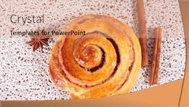  Presentation with roll cake - 