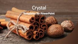  Presentation with cinnamon - Audience pleasing slide deck consisting of two friends holding books backdrop and a light gray colored foreground