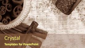  Presentation with sugar cane - Audience pleasing presentation design consisting of copy space for use backdrop and a tawny brown colored foreground