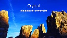  Presentation with europe - Amazing PPT theme having cinque-torri-in-the-dolomites backdrop and a dark gray colored foreground