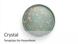  Presentation with eye shadow - Colorful PPT theme enhanced with circle color eye shadows backdrop and a white colored foreground