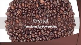  Presentation with coffee beans - PPT layouts enhanced with side view close up head shot of young lion roar against beautiful dusky sky and rock mountain use for natural wild life and animals theme note visible grain at 100 best at smaller sizes background and a dark gray colored foreground.