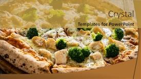  Presentation with mozzarella cheese - 