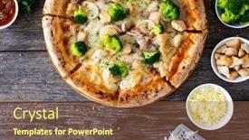  Presentation with mozzarella cheese - 