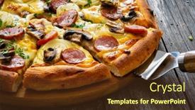  Presentation with mozzarella cheese - 