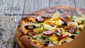  Presentation with mozzarella cheese - 