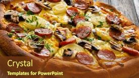  Presentation with mozzarella cheese - 