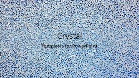  Presentation with stones - Amazing PPT theme having circles architecture - blue terrazzo of circle stones backdrop and a light blue colored foreground