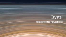  Presentation with motion graphics art abstract - Beautiful presentation theme featuring circles circles - motion blurred abstract backdrop and a gray colored foreground