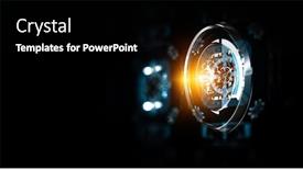  Presentation with circuit board - Amazing slide set having circuit-board-background-mixed-media backdrop and a black colored foreground