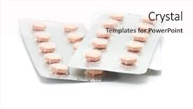  Presentation with circulatory system - Colorful PPT theme enhanced with circulatory system - blister packs of anti cardiovascular backdrop and a sky blue colored foreground