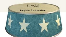  Presentation with circus - Presentation consisting of circus-pedestal-isolated-on-white background and a  colored foreground