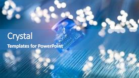  Presentation with cables - Slide deck enhanced with switches - internet switch network cables background and a teal colored foreground