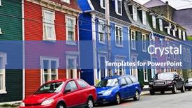  Presentation with atlantic city - Presentation theme enhanced with alpine meadow jungfrau region switzerland background and a gray colored foreground