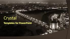  Presentation with cordoba - Colorful PPT theme enhanced with city-ancient-architecture-of-cordoba backdrop and a wine colored foreground