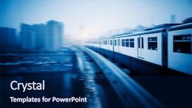  Presentation with china infrastructure - Amazing presentation having city background chongqing china backdrop and a navy blue colored foreground