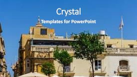  Presentation with penang heritage building - PPT theme having city building in valletta malta background and a  colored foreground