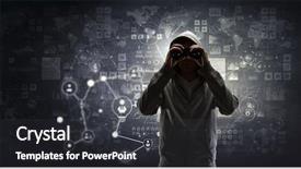  Presentation with fall - Colorful slides enhanced with city fall asleep mixed media backdrop and a  colored foreground