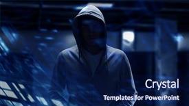  Presentation with fall - Cool new PPT layouts with city fall asleep mixed media backdrop and a  colored foreground