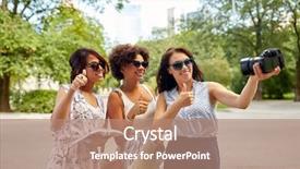  Presentation with city map - Colorful slides enhanced with city guide and map backdrop and a coral colored foreground