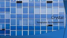  Presentation with basic - Cool new presentation theme with city image - universal basic modern backdrop and a teal colored foreground