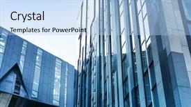  Presentation with microwave imaging image of modern - PPT theme having city image - universal basic modern background and a  colored foreground