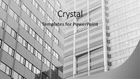  Presentation with modern building - Cool new PPT layouts with city image - universal basic modern backdrop and a  colored foreground