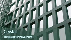  Presentation with business building blocks - Amazing presentation having city image - universal basic modern backdrop and a  colored foreground