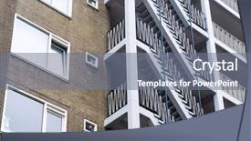  Presentation with universal life - Amazing presentation design having city image - universal basic modern backdrop and a gray colored foreground