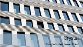  Presentation with modern building - Audience pleasing PPT layouts consisting of city image - universal basic modern backdrop and a  colored foreground