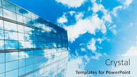  Presentation with basic - Colorful PPT theme enhanced with city-image-universal-basic-modern backdrop and a light blue colored foreground