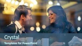  Presentation with black couple having fun - Amazing PPT theme having city life - happy young couple in cafe backdrop and a ocean colored foreground