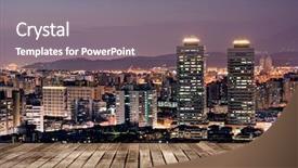  Presentation with taipei - Cool new slide deck with city night scene with wooden ground taipei taiwan backdrop and a gray colored foreground