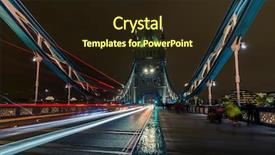  Presentation with great britain - Cool new slide deck with city of london great britain backdrop and a wine colored foreground