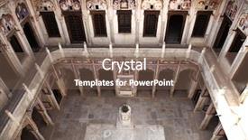  Presentation with city india - PPT theme consisting of city rajasthan state in india background and a violet colored foreground